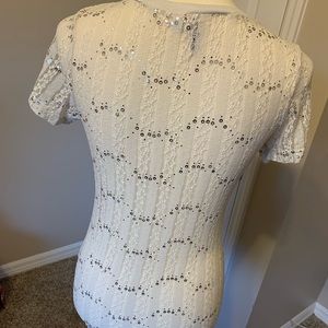 BKE Tops - BKE Lace Shirt BKE Tops - BKE Lace Shirt